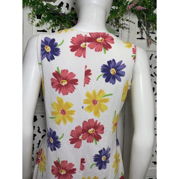 Vintage 90s Y2K Younique Clothing Women’s Floral Sleeveless Tank Summer Dress - Picture 4 of 6
